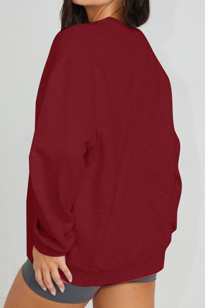 Simply Love Simply Love Sweatshirt mit Grafik „DOGS MAKE ME HAPPY“ in voller Größe