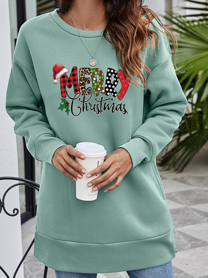FROHE WEIHNACHTEN Grafik-Sweatshirt