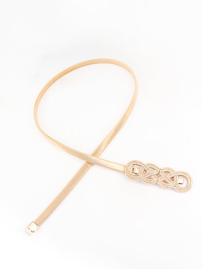 Gürtel mit Knotenschnalle aus Metall