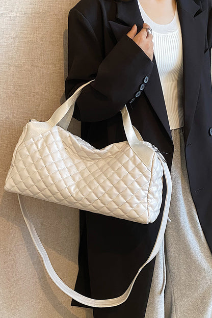 Große Handtasche aus PU-Leder