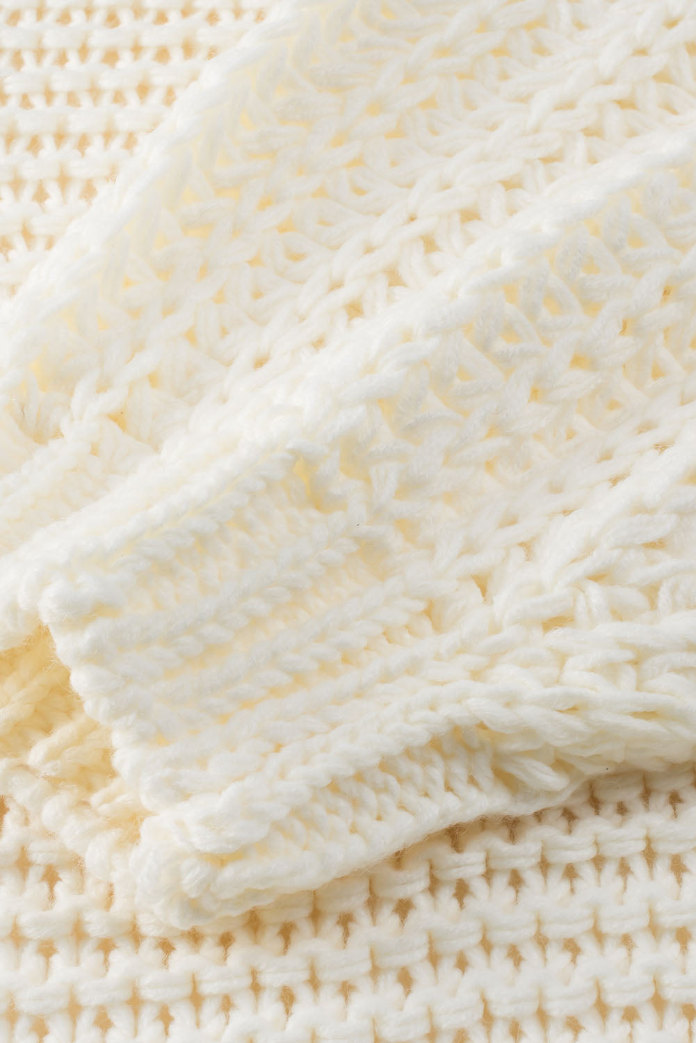 Langer Cardigan mit offener Vorderseite