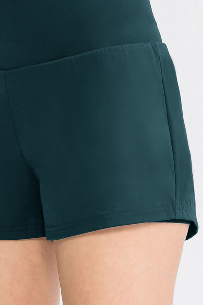 Sportshorts mit breitem Bund und Taschen
